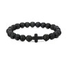 Yocoyee 8MM Ornament Tiger Eye Lava Volcanic Stone Beads Bracelets