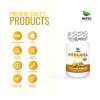 Natsa Maca Amarilla 100 Cápsulas, Calidad Premium Sfn