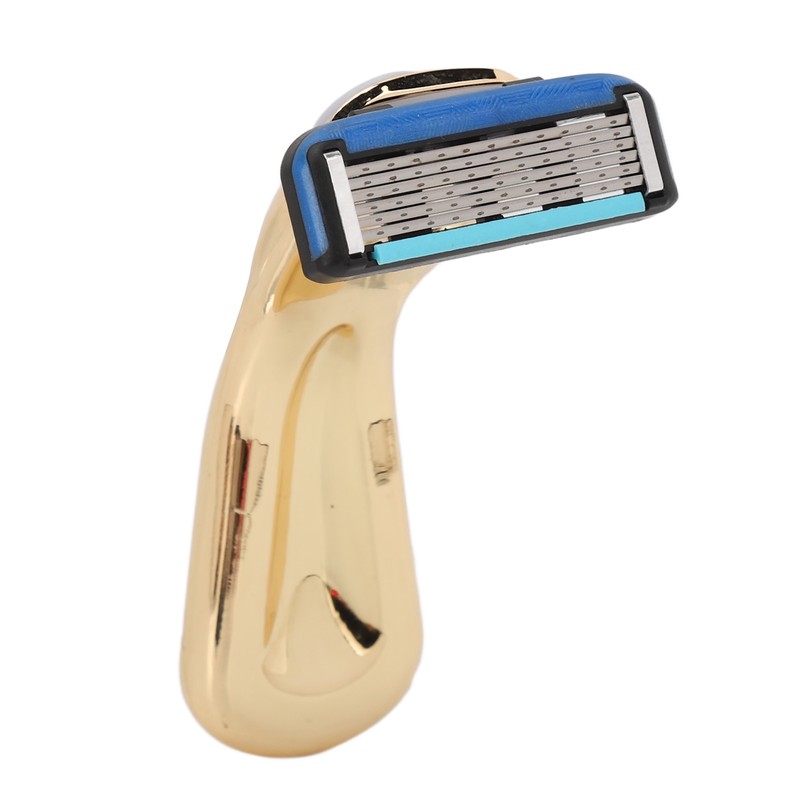 Men Manual Razor Six Blades Waterproof Precise Portable Removable Quick