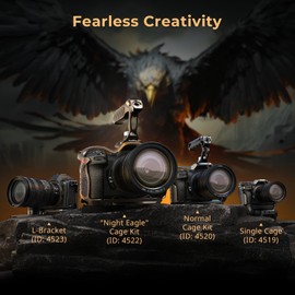 SMALLRIG Camera Cage Z6 III Camera Cage for Nikon Z6 III, Aluminum Alloy Camera Full Cage with Anti-twist Design, Quick Release Plate for Arca-Swiss - 4519