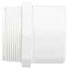 Spears 461 Series PVC Pipe Fitting, Adapter, Schedule 40, 2"