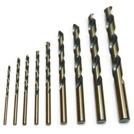 Norseman USA Made Magnum Super Premium Jobber High Speed Steel Twist Drill Bits Type 190-AG - #14 - PACK OF 10
