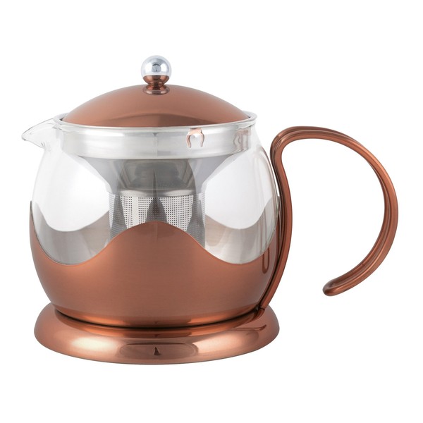 La Cafetière Copper Le Teapot, 660 ml (1¼ pints)