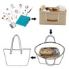 Heavyoff Bag Organiser, Handbag, Felt Bag Organiser with Removable Zip