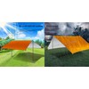 SHUNSHENG Camping Tarp Hammock Rain Fly RipStop Waterproof Tent Tarp,