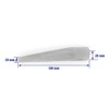 Karl Dahm Screed Measuring Wedge Made of Solid Aluminium -