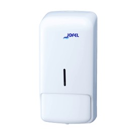 Jofel AC80050 Refillable Soap Dispenser, 0.85 litres, White