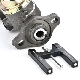 Brake Adjustment Tool, Aluminium Alloy Brake Booster Master Cylinder Push Rod, Magnetic Core Design for Brake Booster with Adjustable Pin, Optimal