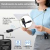 Micrófono Inalámbrico WinMix A1-2 Solapa y Diadema 2 Bodypack Negros