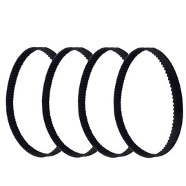 TUZUK GT2 Closed Loop Rubber Timing Belt 2GT 6mm 3D Printer Parts 1000mm Synchronous Belt Part - (Pack of 4)