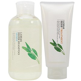 テクノエイト ロハス ハーブシャンプー モイスト300ml＆ハーブトリートメント200g (セット)【ノンシリコン】