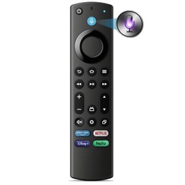 Replacement Voice Remote for Insignia, AMZ 2-Series, 4-Series, Toshiba and Omni Series Smart TVs. for TV Stick Streaming Devices, 1 Year Warranty, for Fire Smart TVs.