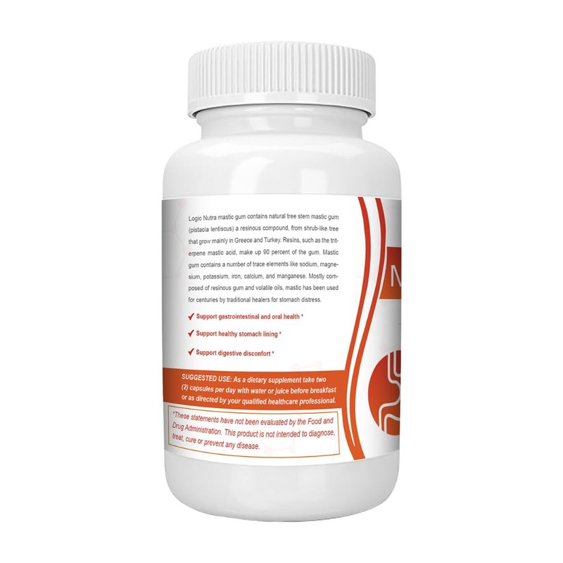 Logic Nutra Mastic Gum Supplement