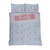 Rapport Home Be Pretty Duvet Cover Set, Polycotton, Blue, Single