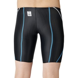 arena R150 ARN-2052MJ Racing Boys Junior Aqua Racing Junior Half Spats Black x Black (BKBW)