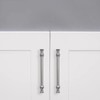 ZAUYX 10-Pack 5inch(128mm) Hole Center Brushed Satin Nickel Cabinet Pulls