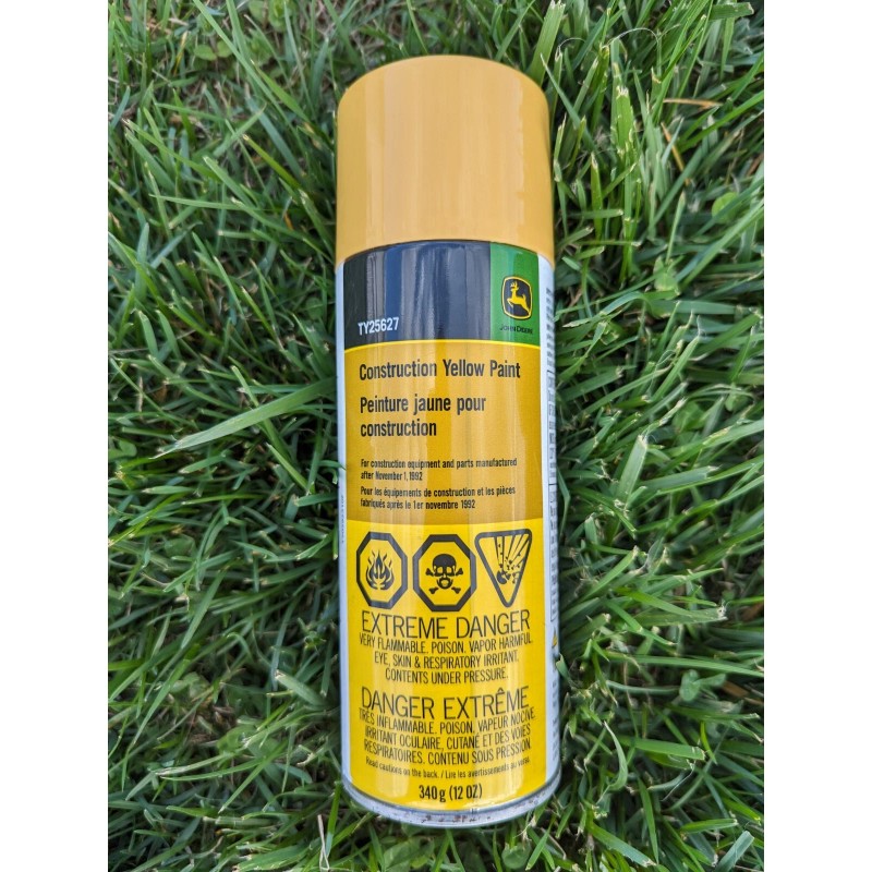 John Deere Five Cans Of John Deere Paint Construction Yellow