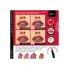 Labial Bissú Formula Humectante - Pack 4 Tonos