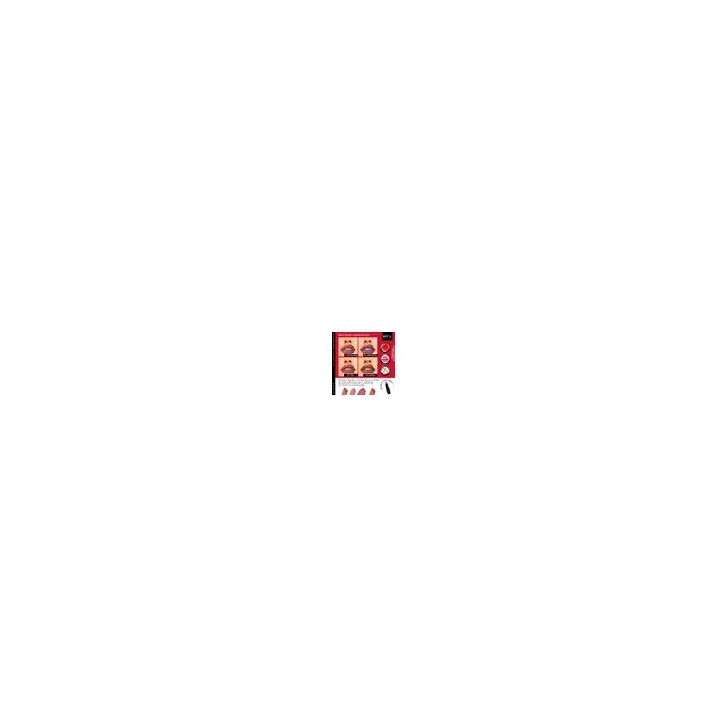 Labial Bissú Formula Humectante - Pack 4 Tonos
