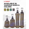 UTOBEST Soft Flask, Flexible TPU Hydration Water Bottle, Collapsible with