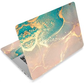 Mibbxea 15.4-15.6 Inch Laptop Skin Sticker, Customisable, Universal for 12.1 13 13.3 14 Inch Computers and Netbooks, Reusable Notebook Art Protection (024 Beautiful Beach)