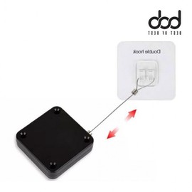 Automatic Door Closer Wire Stopper - Anti-Opening & Anti-Slamming Device White (Windproof Type) 10ea