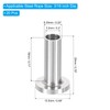 PATIKIL 20Pcs 3/16" Cable Railing Hardware T316 Stainless Steel Protector