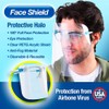 ArtToFrames SH-G-CLEAR-2-2 Clear This is a face Shield, 2 Pack,
