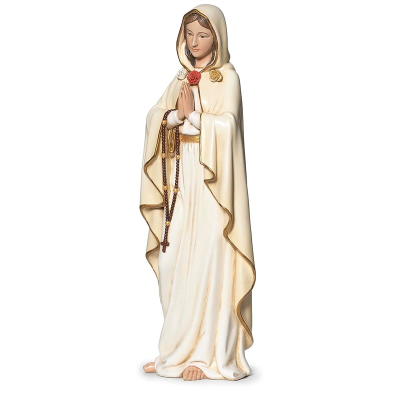 Genérico Virgen Rosa Mistica de 26cm, Joseph´s Studio by Roman