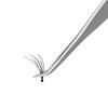 STALEKS PRO Professional Curved Tweezers for False Eyelash Extension Volume