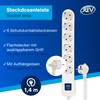 REV Power Strip ICE – Multiple Socket with 6-Way Switch,