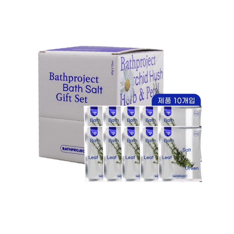 Bath Project Bath Tea Salt 3 types, choose 1 (10