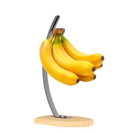 KR. LIF Banana Holder Stand - Stylish Banana Tree Hanger, Space-Saving Banana Rack Stand Hook for Fresh, Ripe Bananas