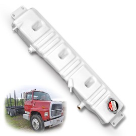 HocvrlX Coolant Reservoir Overflow Radiator Expansion Tank with Cap Compatible with Ford Truck 1980-1998 B600 B700 B800 1980-1999 F600 F700 F7000 F800 F8000 F900 F9000 F6HZ-8A080-B F5HT-8A080-HA