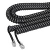 RiteAV - 50ft Phone Modular Telephone LINE Coil HANDSET Cord