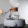 Pour Over Coffee Maker 400ml Double Layer Filter V Spout