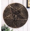 The Horned God & Goddess Elemental Celtic Knotwork Pentacle Wall