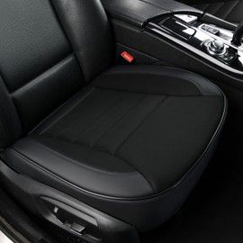 KAYI 2 Pack Car Seat Cover, Memory Foam Car Seat Cushion, Non-Slip Bottom Breathable Car Seat Cover, Relieve Tailbone Pain, Suitable for 95% of Vehicles (Black)