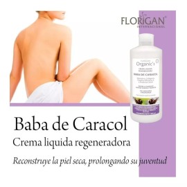 Florigan Crema Contra Cicatrices Celulitis Estrías 1l Baba De Caracol
