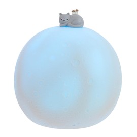 BIUDECO USB Charging Night Lamp Small Moon Night Light USB Port Led Lamp for Bedroom