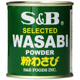 S&B Japanese S&B Foods Selected Wasabi Powder Horseradish Can 1.06 oz Made in Japan