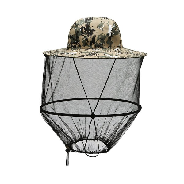 Mosquito Head Net Hat,Midge Nets for Head,Foldable Midge Hat,Sun Hats