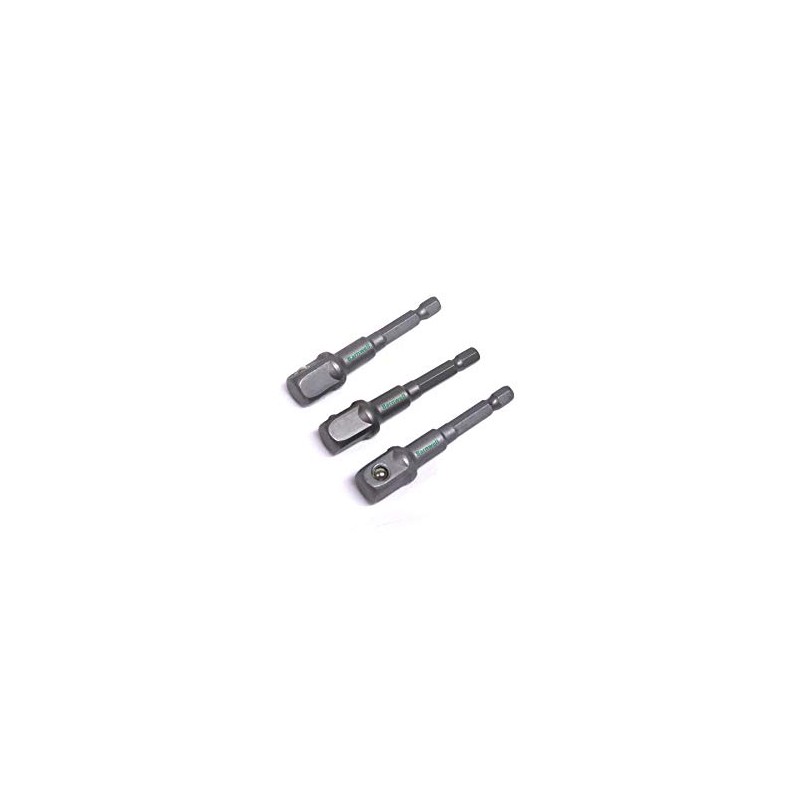 Barnwell Pack of 3 Socket Adaptors 1/2" Square Drive to