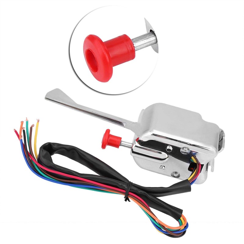 12V Universal Street Hot Rod Turn Switch + Flasher for