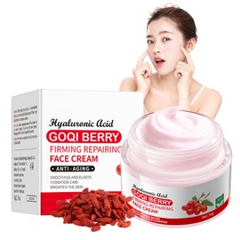 Go-ji Berry Facial Cream for Wrinkles,Go-ji Berry Anti-Aging Facial Cream for Skin,Goji Be-rry Face Cream with Retinol & Hyaluronic Acid,Skin Tightening Cream for Face,Day and Night Repair Creams