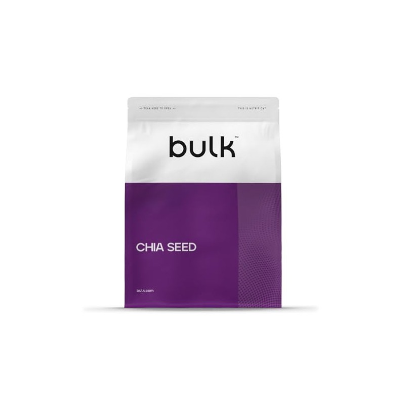 Bulk Chia Seeds, 500 g, Packaging May Vary