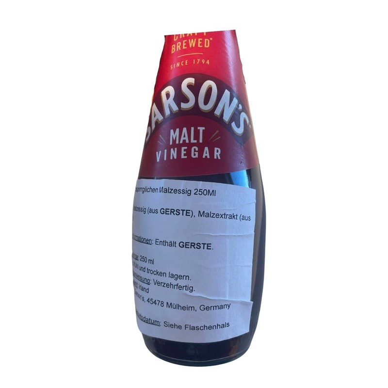 Sarson's Malt Vinegar 250ml (Pack of 2)