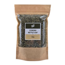 Lowhill Valley Stinging Nettle Leaf Herbal Tea - Urtica dioica Cut And Dried Leaves - Nutrient-Rich Loose-Leaf Tea for Wellbeing – No Additives or Preservatives – Organically Grown – 150g