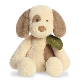Aurora® Eco-Friendly Eco ebba™ Toddy Dog™ Baby Stuffed Animal - Recycled Materials - Imaginative Play - Brown 12.5 Inches
