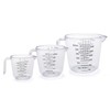 Plastic Measuring Cup Set, Kitchen Cooking and Baking Seasoning Liquid
